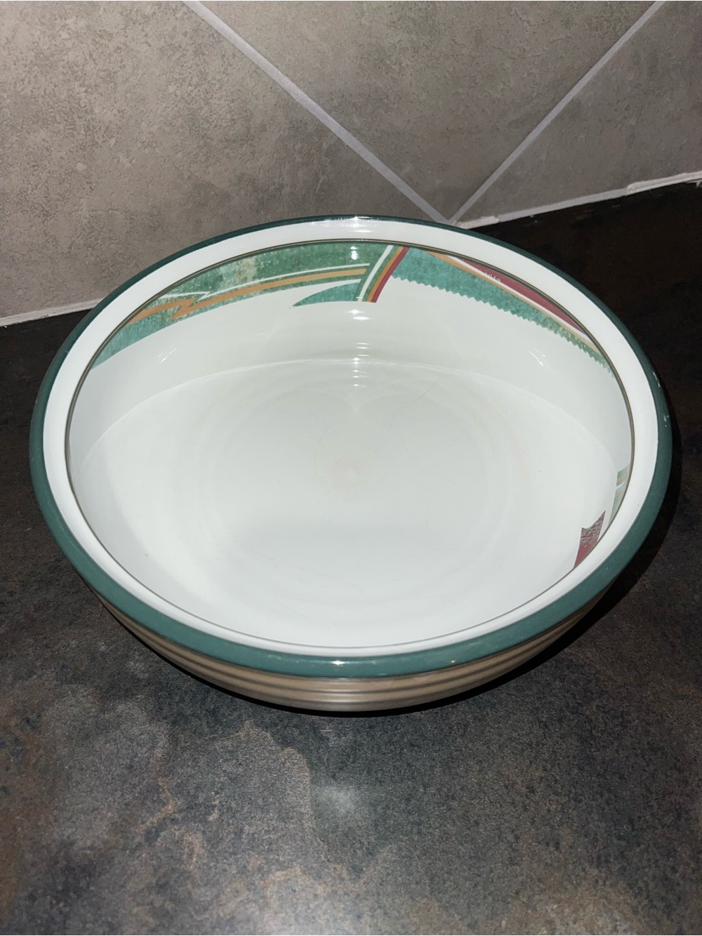 Noritake Stoneware 'New West' 9" Round Baker